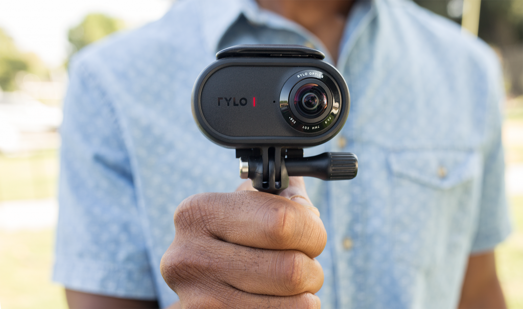 Rylo can be mounted in the same way as a GoPro using a special case.